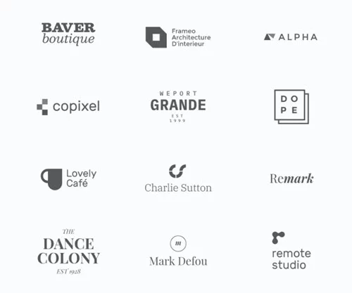 35 Premium and Free Minimalist Logo Designs in Vector and PSD 2019 ...