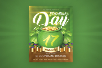 Free St. Patrick’s Day Flyer in PSD Free St. Patrick’s Day Flyer in PSD