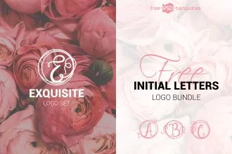 Free Initial Letters Logo Bundle