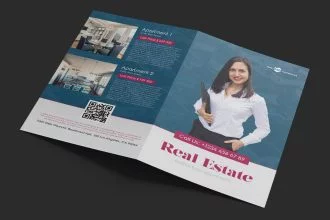 Free Real Estate Bi-Fold Brochure in PSD