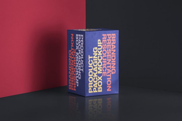 PSD Packaging Box Rectangular