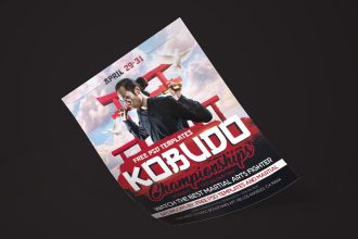 Free Martial Arts Flyer in PSD