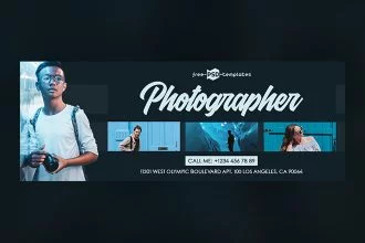Free Photographer Facebook Cover