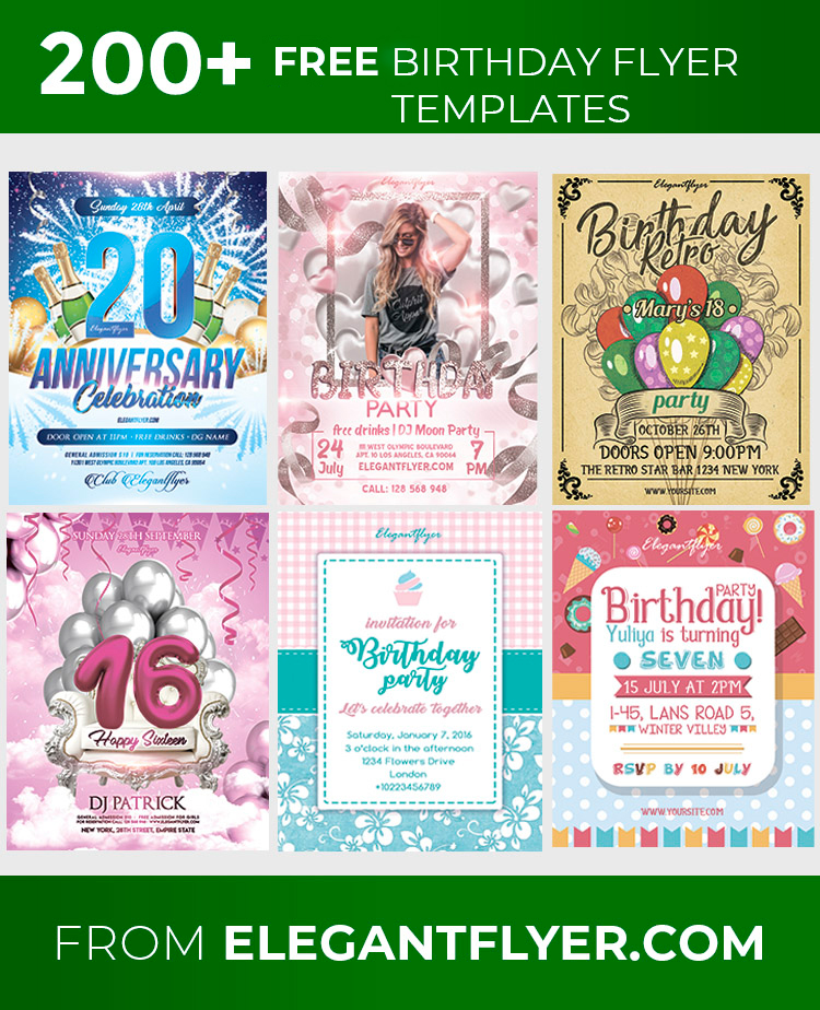 80+ FREE BIRTHDAY INVITE TEMPLATES IN PSD + Premium Invites! – Free PSD  Templates