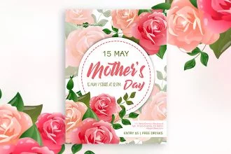 Free Mother’s Day Flyer in PSD