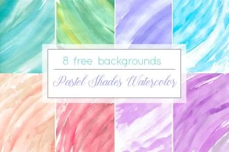 Free Pastel Shades Watercolor