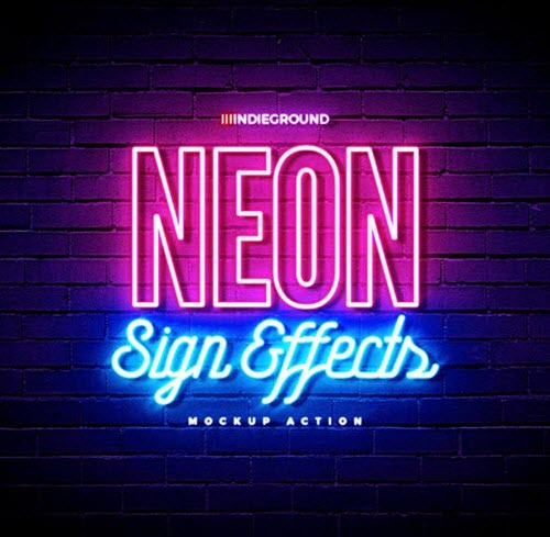 25 Premium and Free Neon Templates & Graphics to Make Your Design Glow ...