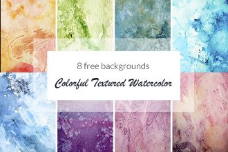 Free Colorful Textured Watercolor Free Colorful Textured Watercolor