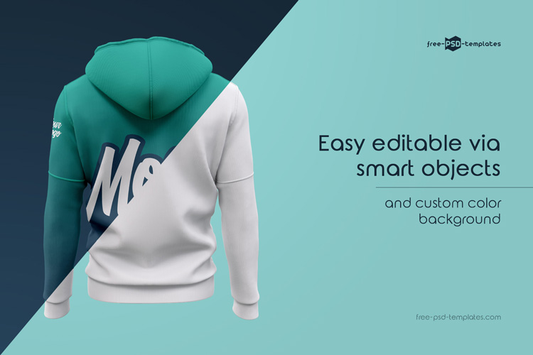 Mens Hoodie MockUp Set | Free PSD Templates