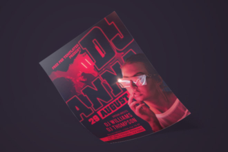 Free Guest DJ Flyer in PSD Free Guest DJ Flyer in PSD