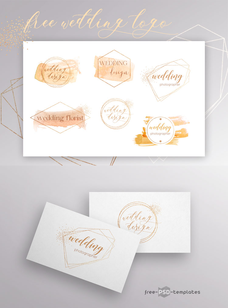 Free Wedding Logo Free Psd Templates