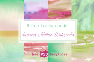 Free Summer Nature Watercolor Free Summer Nature Watercolor