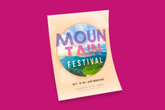 Free Mountain Festival Flyer Free Mountain Festival Flyer