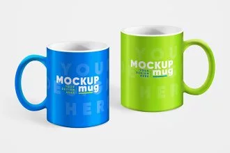 Free Mug Mockup Set