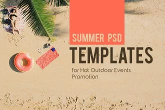 30 Premium & Free Summer PSD Templates for Hot Outdoor Events Promotion