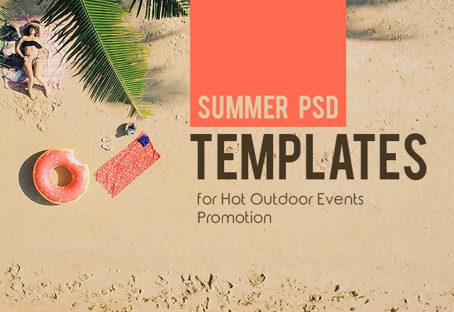 30 Premium & Free Summer PSD Templates for Hot Outdoor Events Promotion