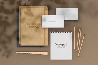 3 Free Stationary Scene Mock-ups in PSD