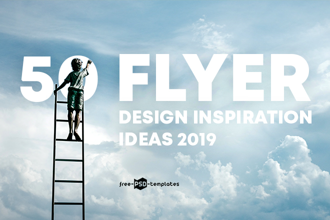 Nieuw 50 Flyer Design Inspiration Ideas 2019 | Free PSD Templates AI-94