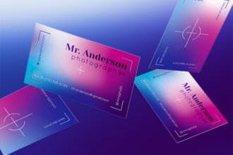 Free Photographer Business Card Free Photographer Business Card