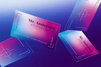 Free Photographer Business Card