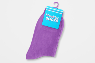Free Socks Mockup Set Free Socks Mockup Set