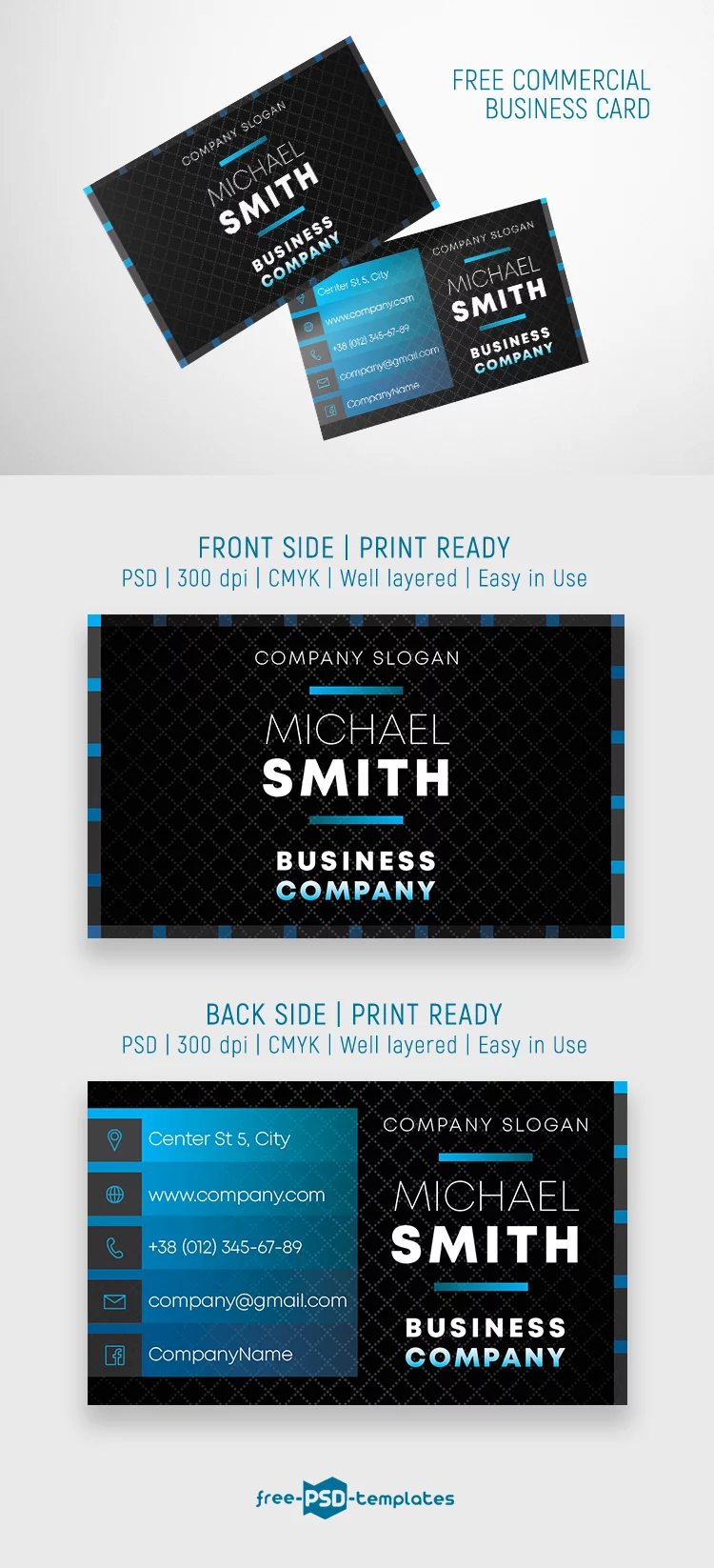 Free Commercial Business Card