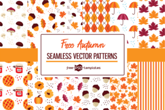 12 Free Autumn Vector Patterns Set 12 Free Autumn Vector Patterns Set