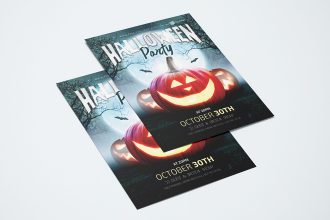 Free PSD Halloween Party Flyer Template Free PSD Halloween Party Flyer Template