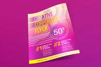 Free Creative Corporate Flyer Template