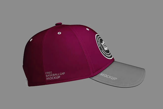 Free PSD Baseball Cap Mockup Template