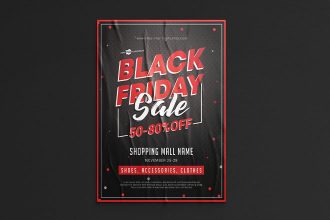 Free PSD Black Friday Flyer Template Free PSD Black Friday Flyer Template