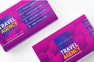 Free Travel Agency Business Card Free Travel Agency Business Card