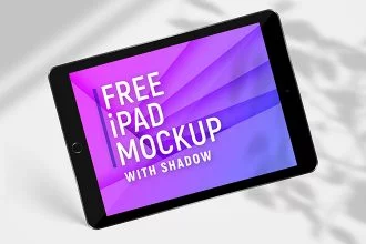 Free iPad screens mockup (PSD)