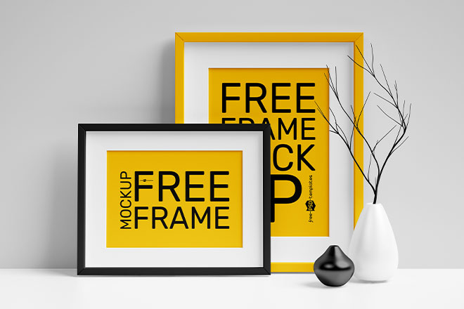 Free Frame Mockup Set