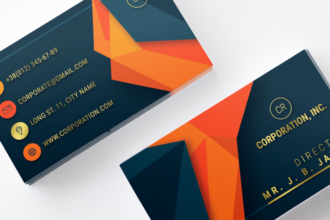 Free Corporation Business Card Free Corporation Business Card