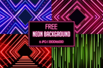 6 Free Neon Backgrounds 6 Free Neon Backgrounds