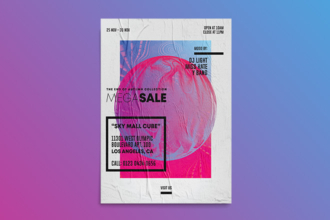 Free Sale Weekend Flyer Template