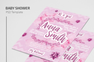 Free Baby Show Flyer Template in PSD Free Baby Show Flyer Template in PSD