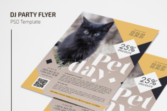 Free Pet Day Flyer in PSD Free Pet Day Flyer in PSD