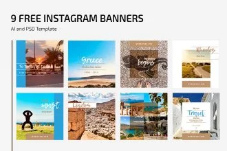 Free Outdoor Instagram Banner Templates
