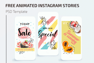Free Animated Instagram Stories Templates