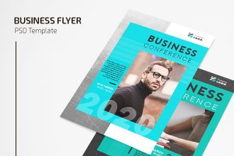 Free PSD Business Flyer Template