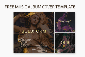 Free PSD Music Album Template Free PSD Music Album Template