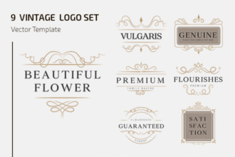 Free Elegant Vintage Logo Template Free Elegant Vintage Logo Template