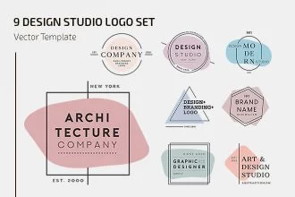 Free Design Studio Logo Template