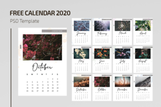 Free Calendar 2020 Template Free Calendar 2020 Template
