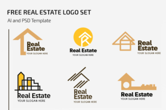 Free Real Estate Logo Set Free Real Estate Logo Set