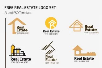 Free Real Estate Logo Set