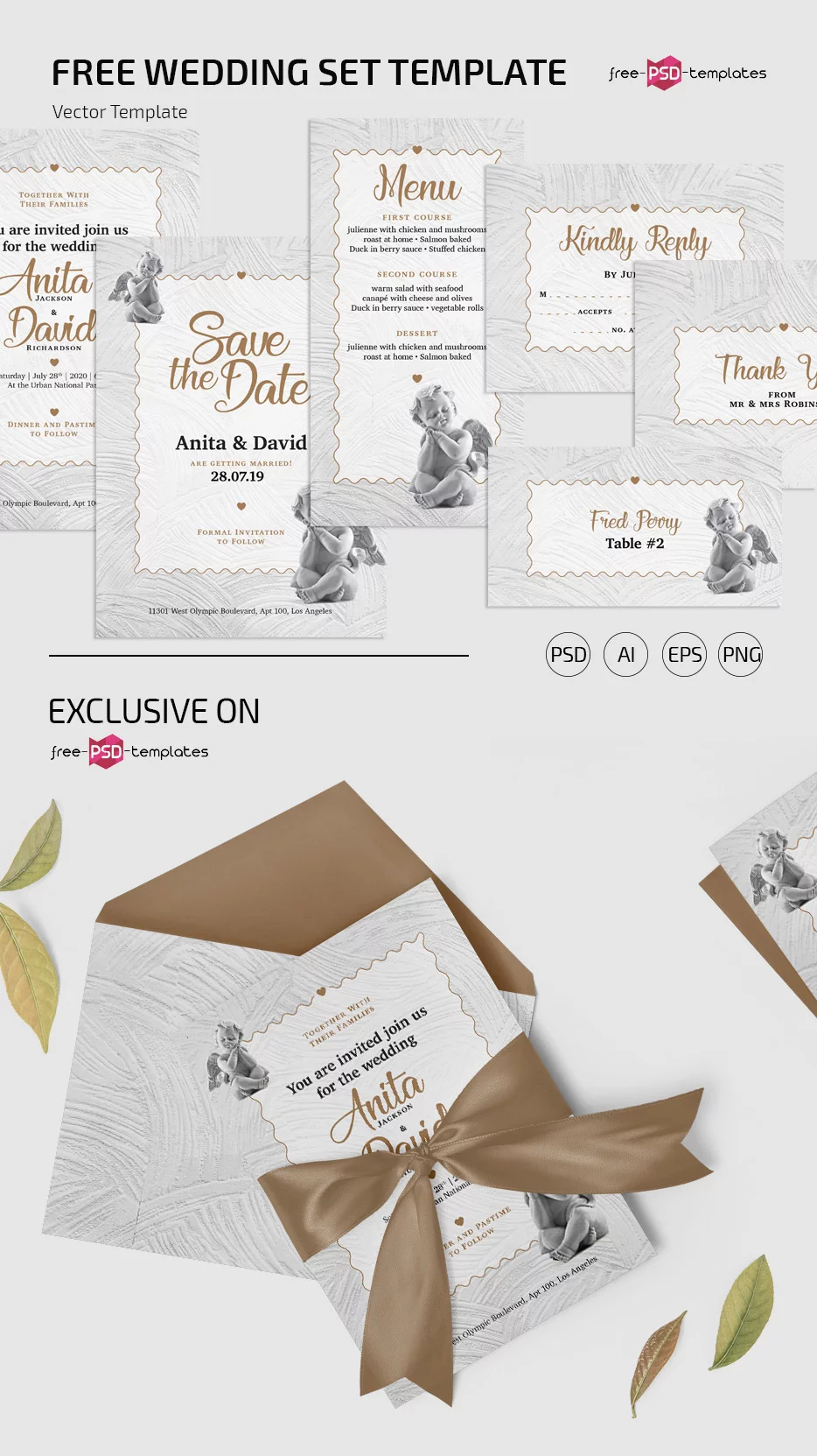 Free Wedding Set Template