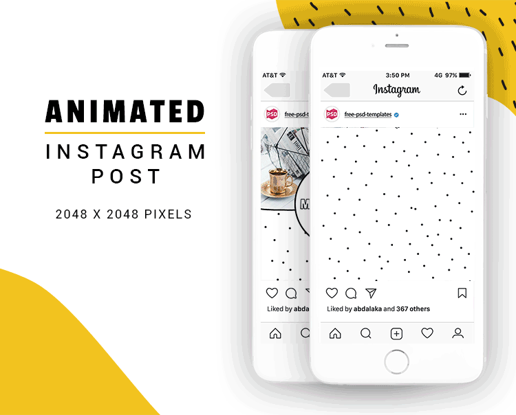 Animated Instagram Logo
